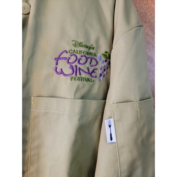 NWT - Disneyland California Food & Wine Festival Chef Works Jacket - Sz: XL - Picture 2 of 4